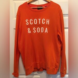 Scotch & Soda Vibrant Orange Knitwear